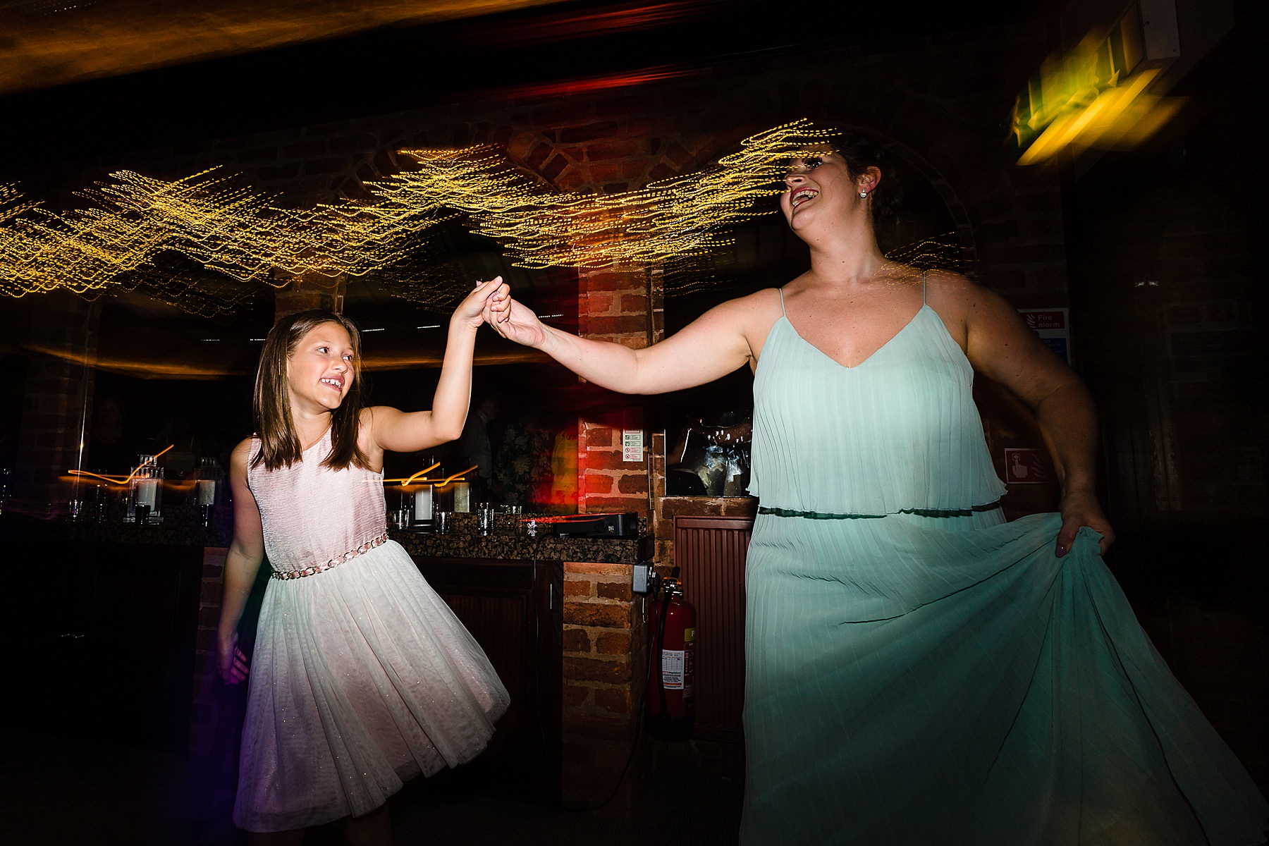 guests dancing