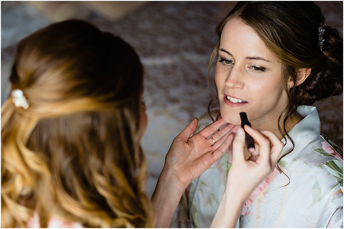 bridal prep