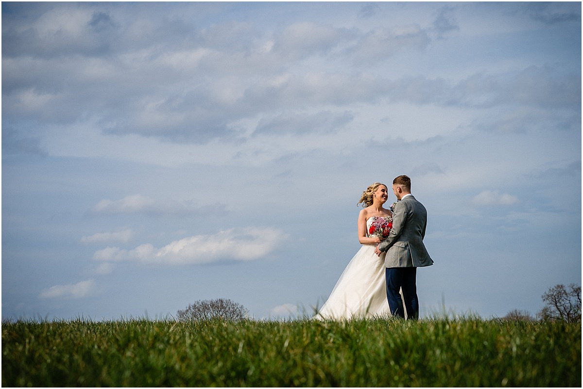 bride and groom portraits