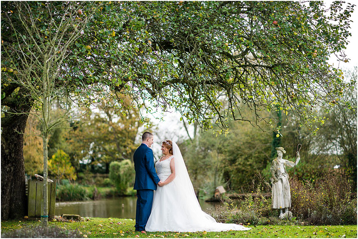 bride and groom portraits