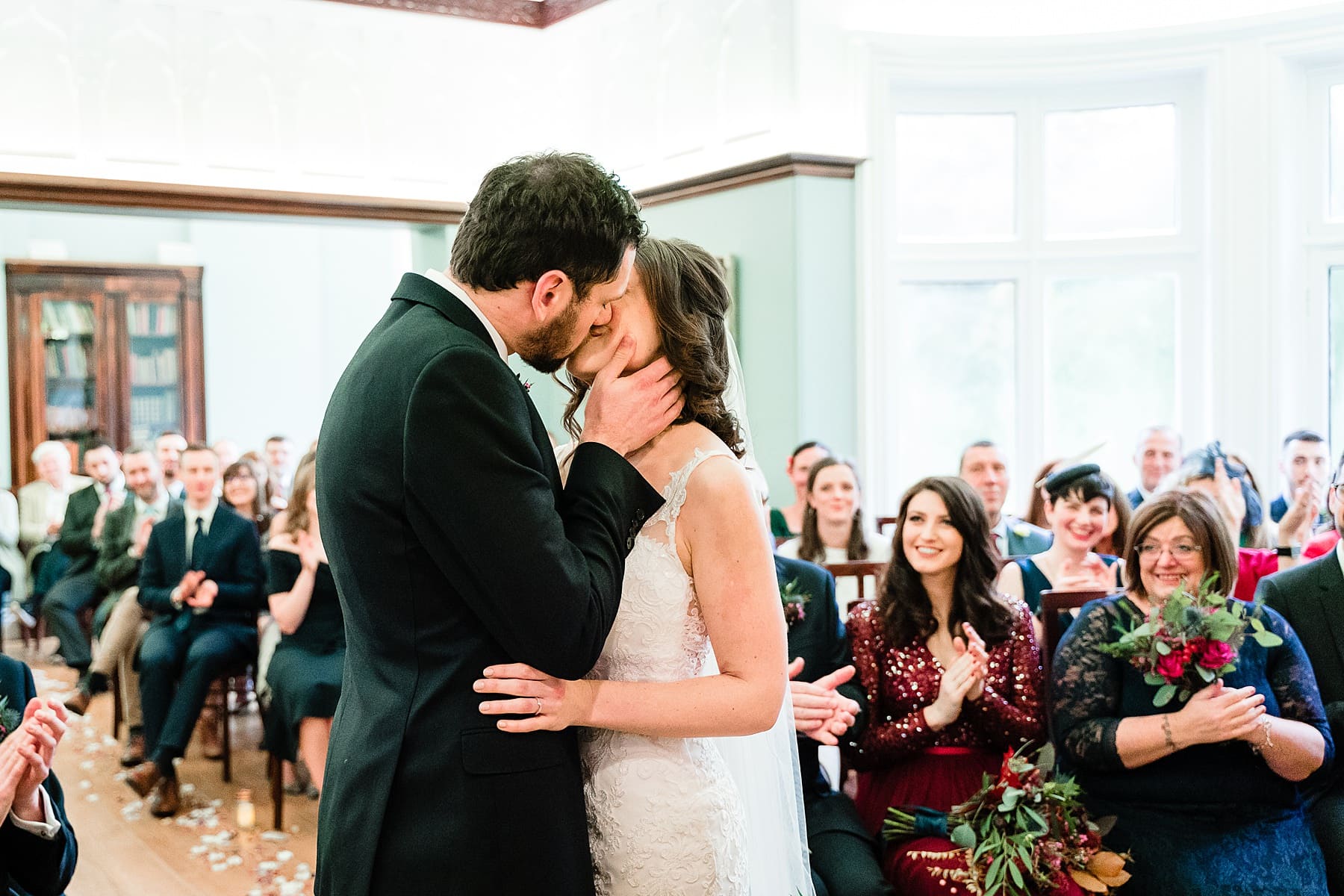 wedding ceremony at pendrell hall