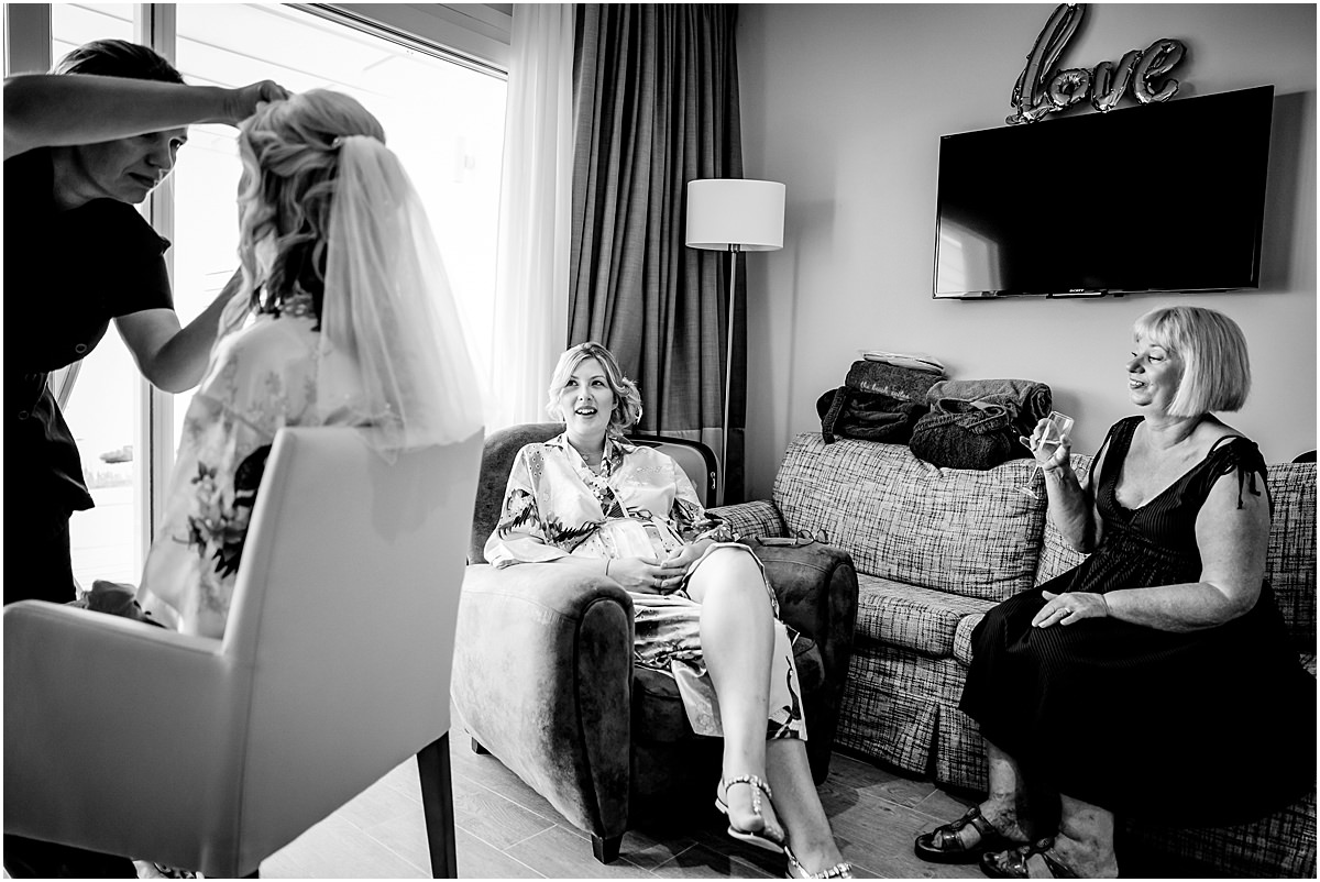 bridal prep