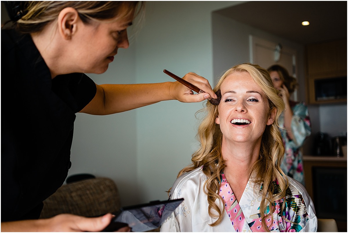 bridal prep