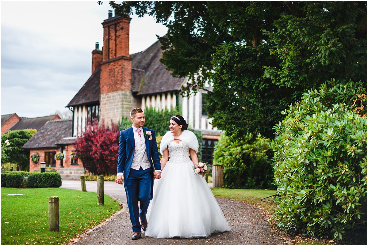 autumn wedding at the moat house