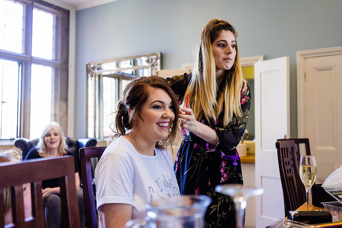 bridal prep