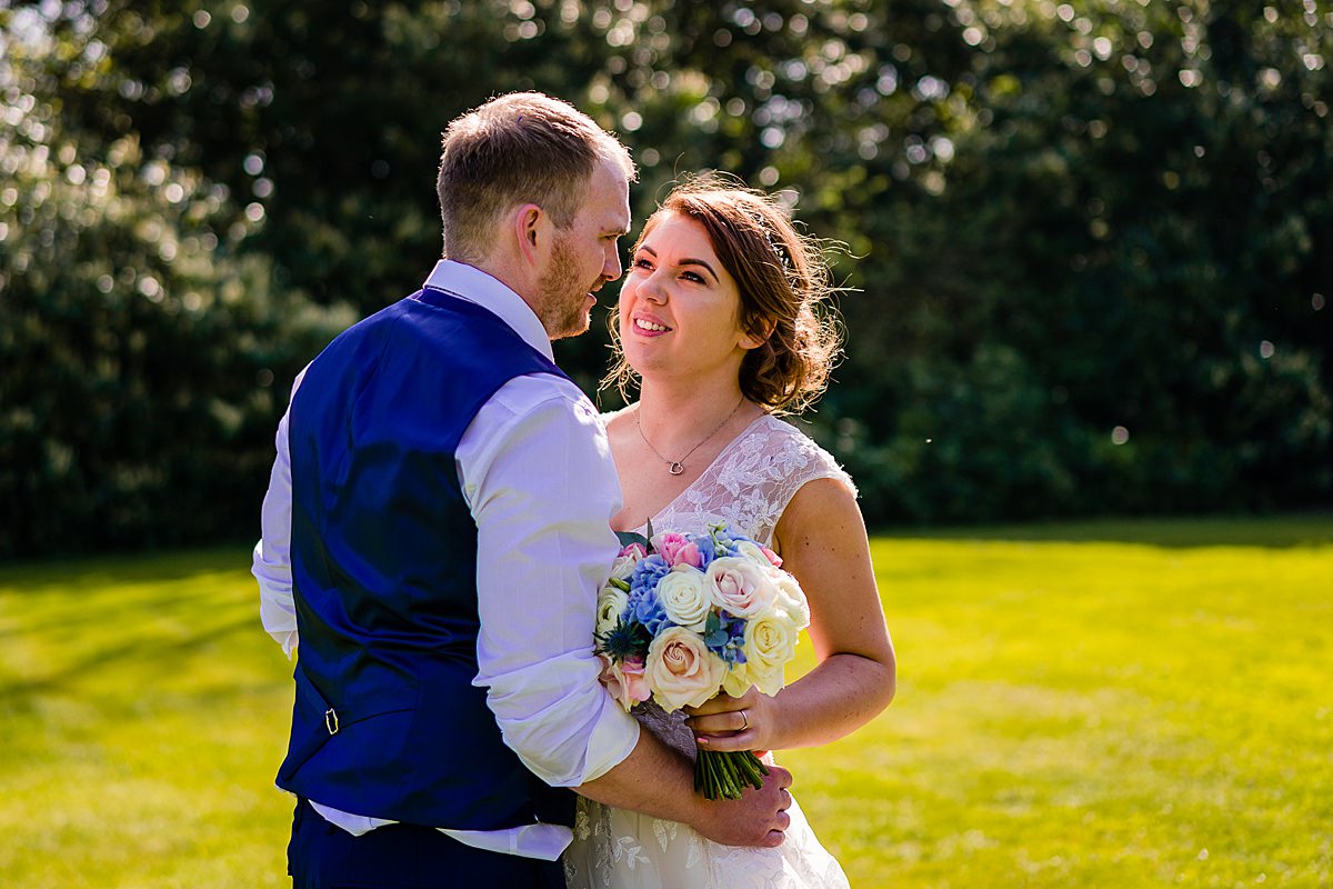 bride and groom portraits