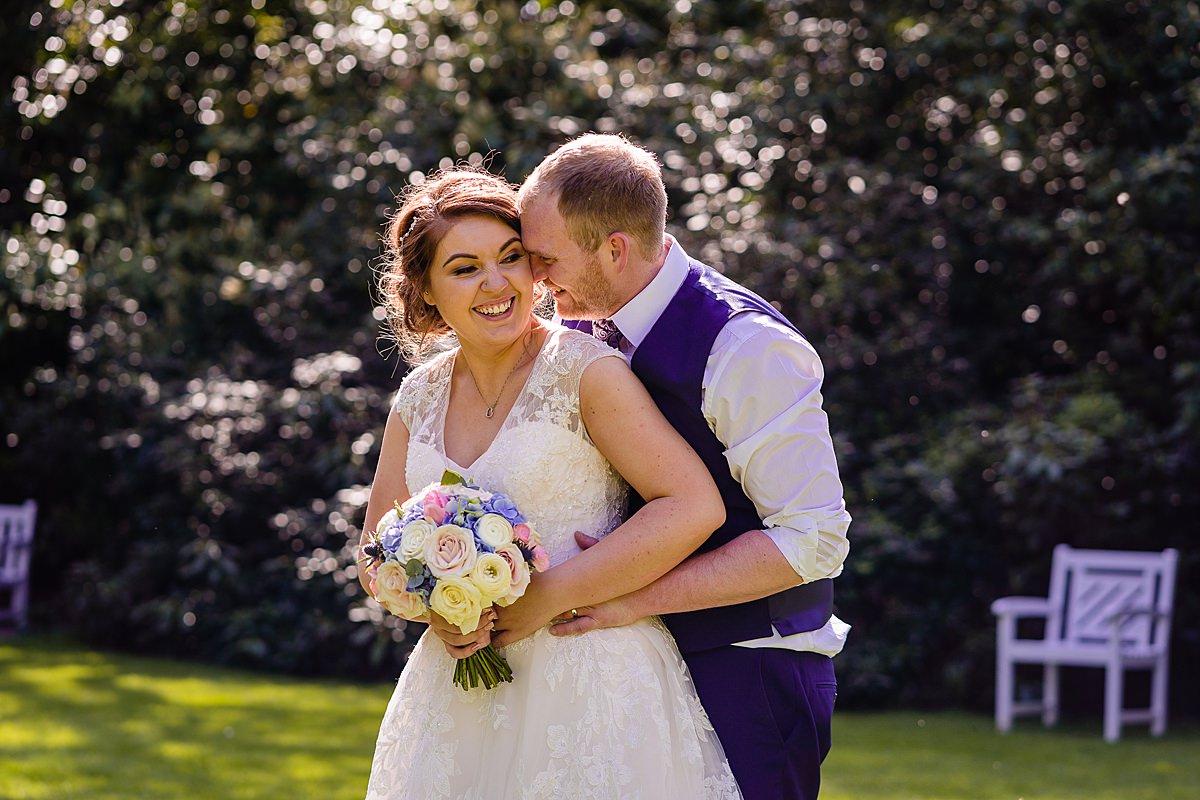 bride and groom portraits