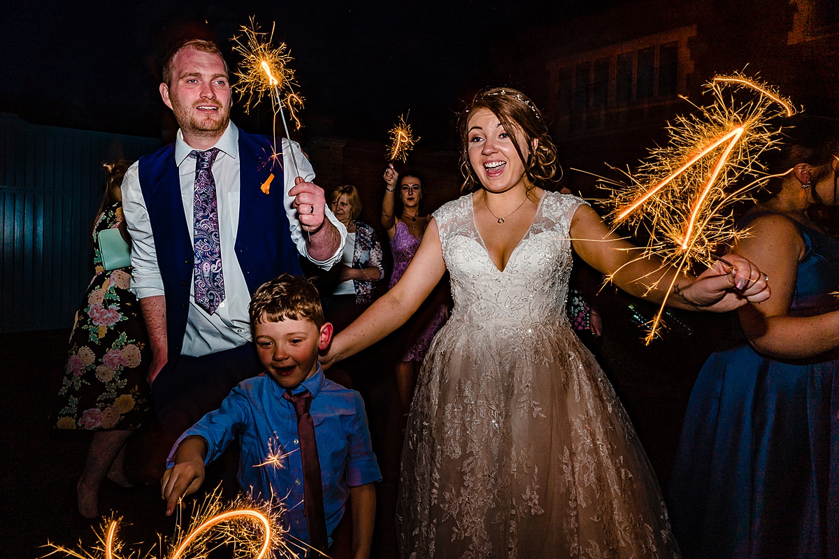 sparklers at pendrell hall