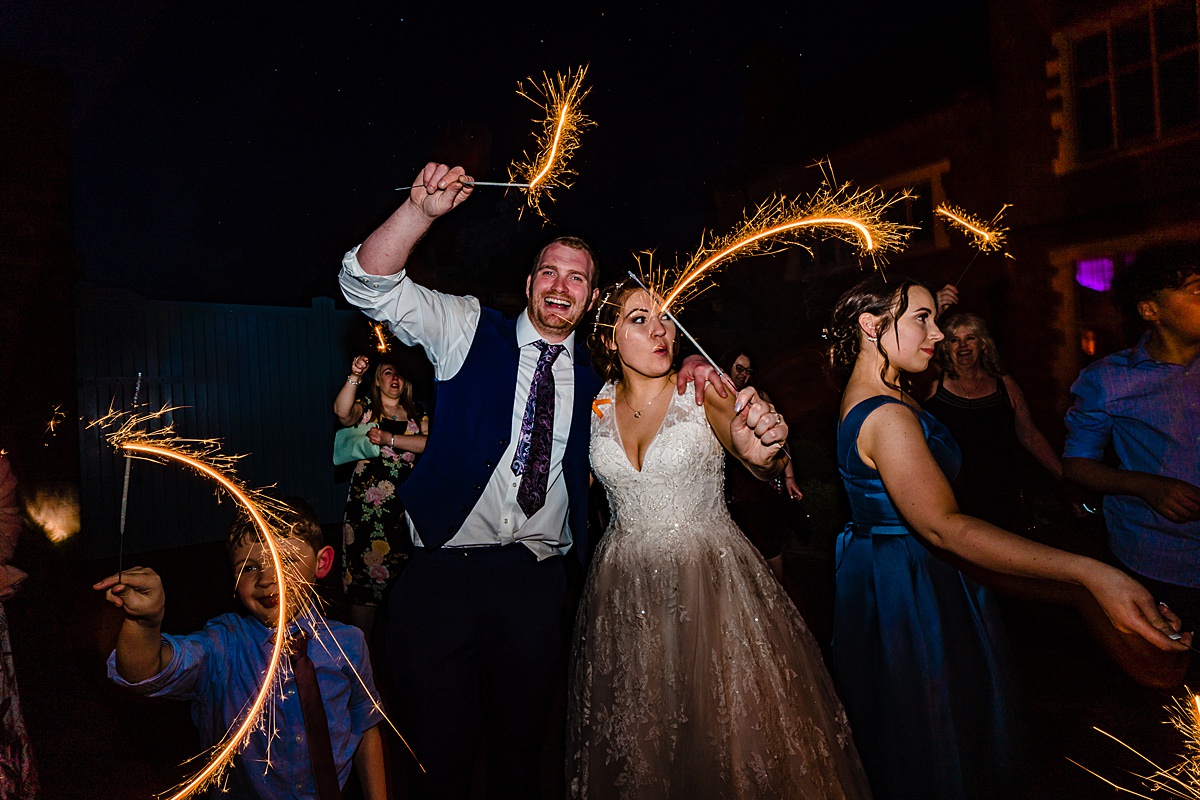 sparklers at pendrell hall