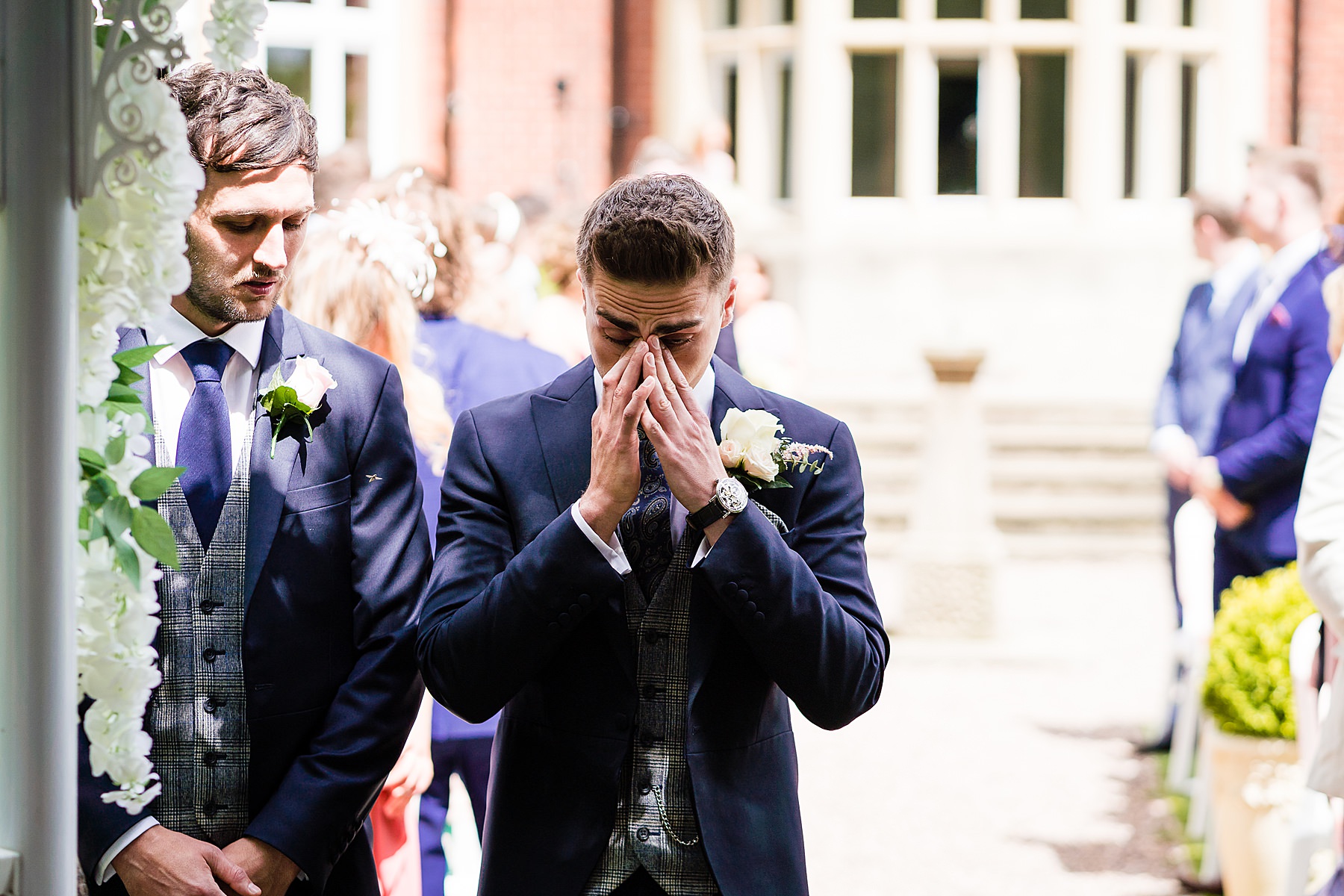 groom before the ceremony