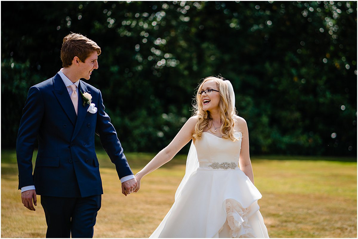 bride and groom portraits