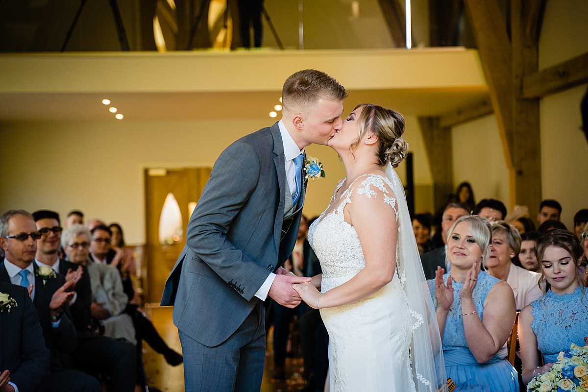 mill barns wedding ceremony