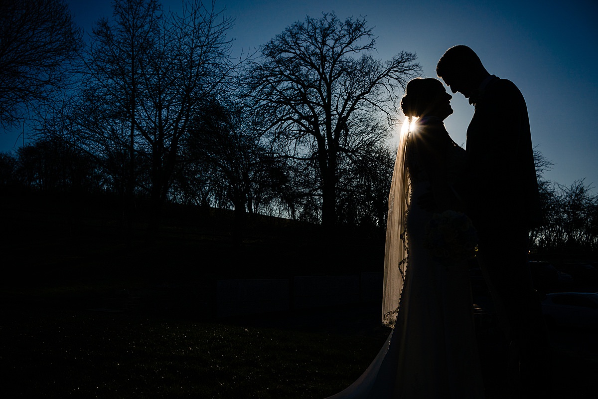 bride and groom portraits