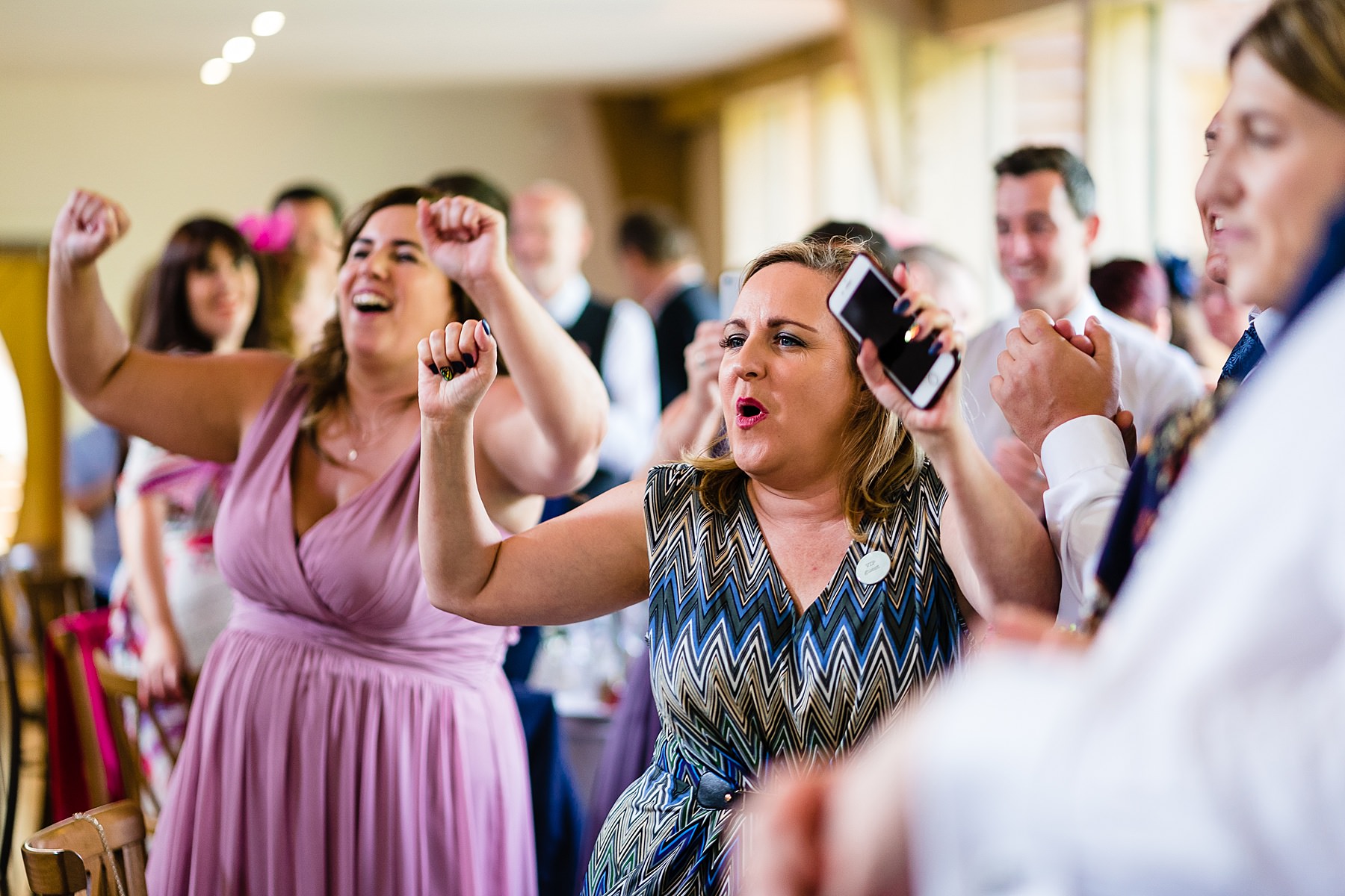 guests applaud