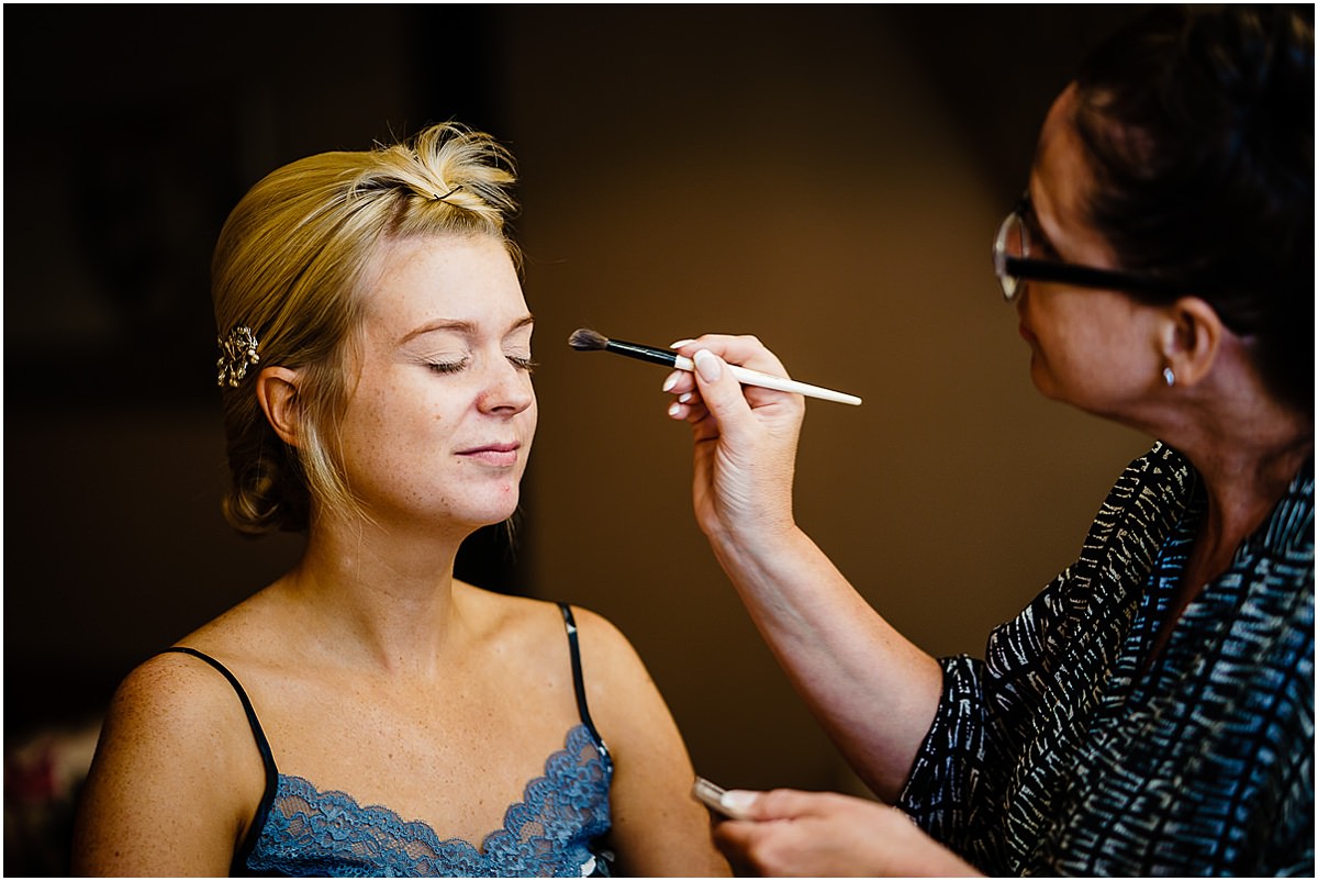 bridal prep