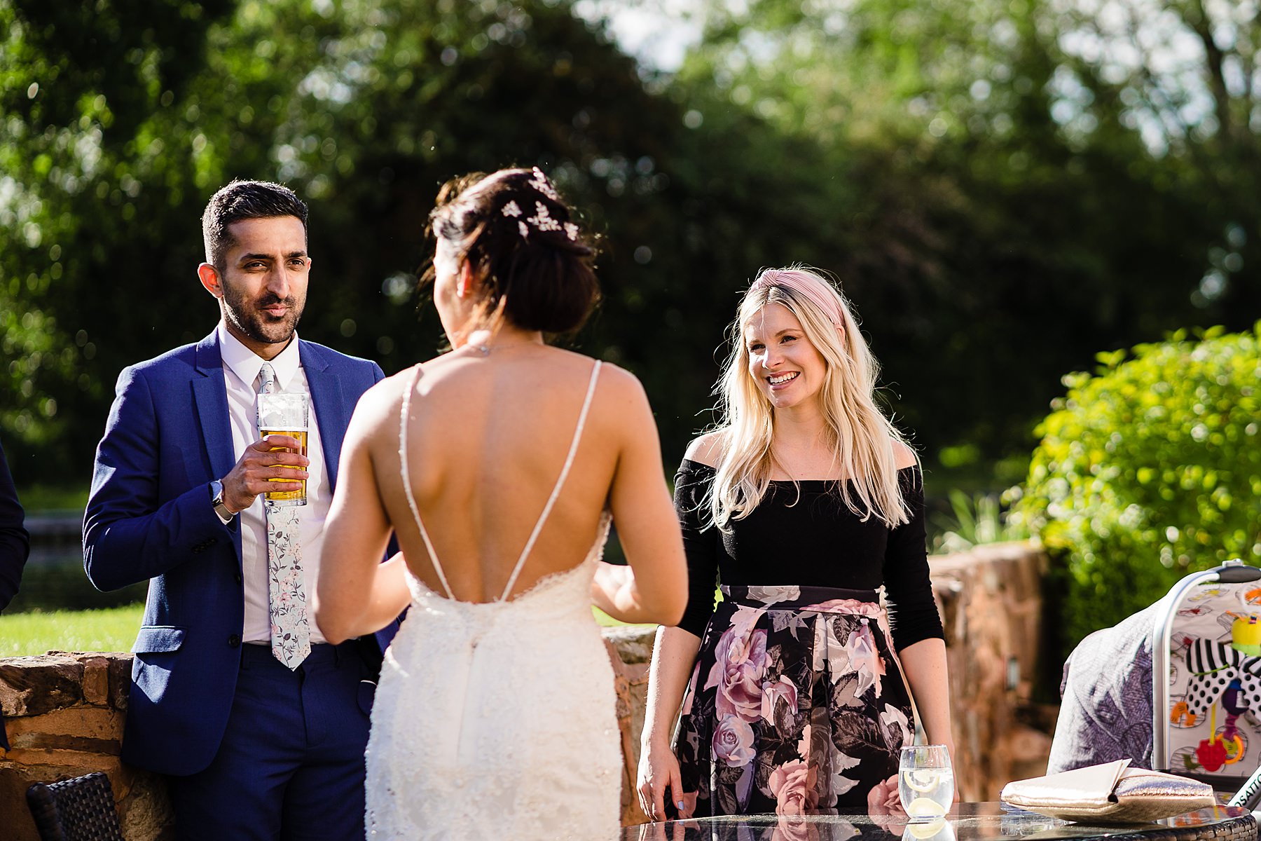 guests recption drinks