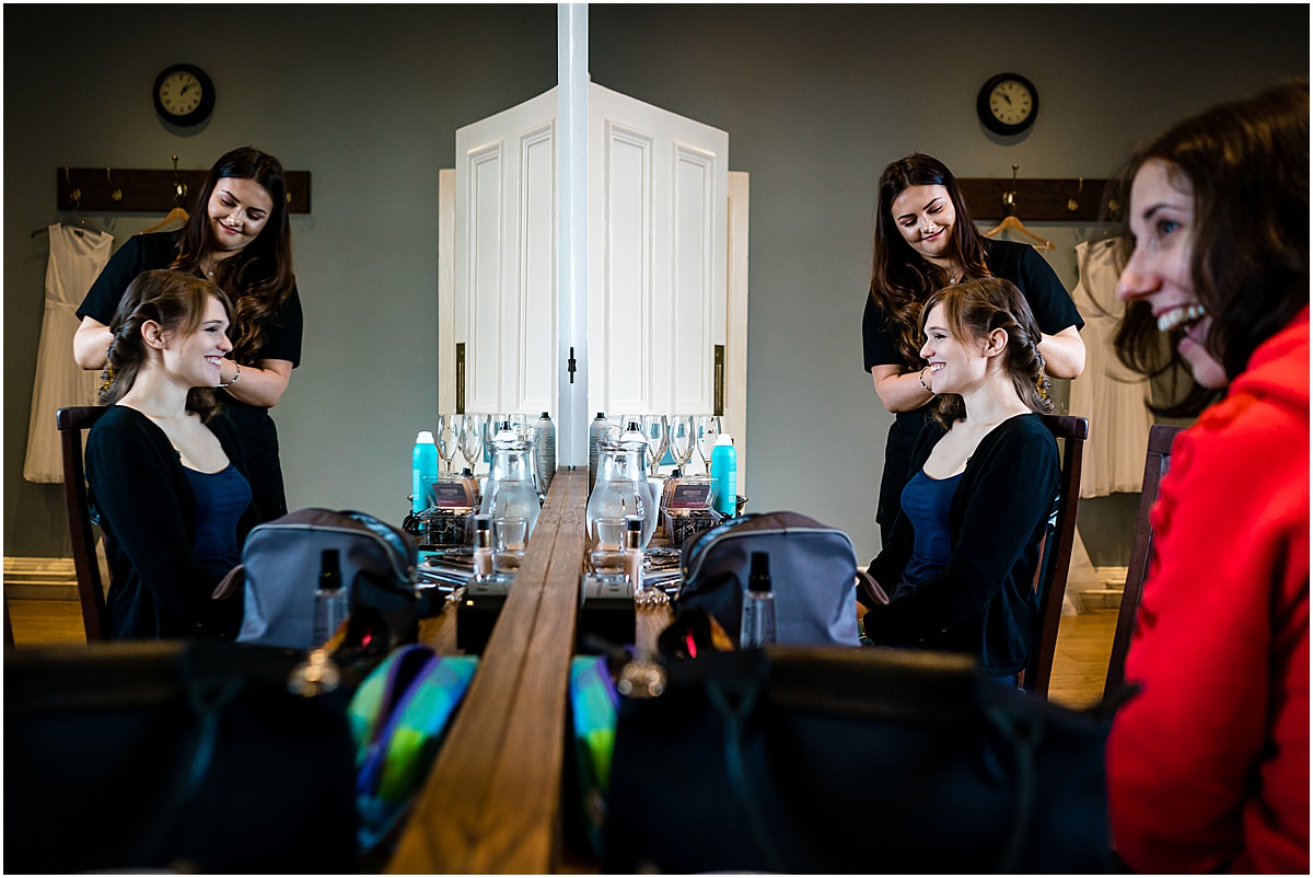 bridal prep
