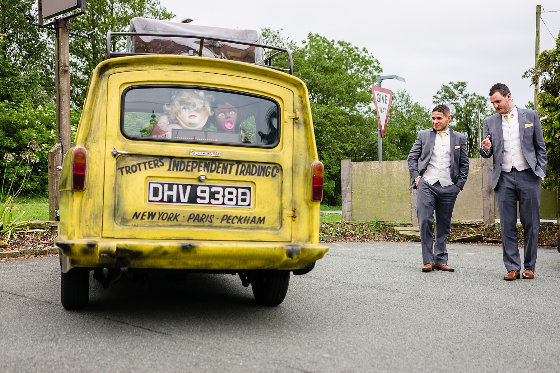 grooms arrival only fools and horses