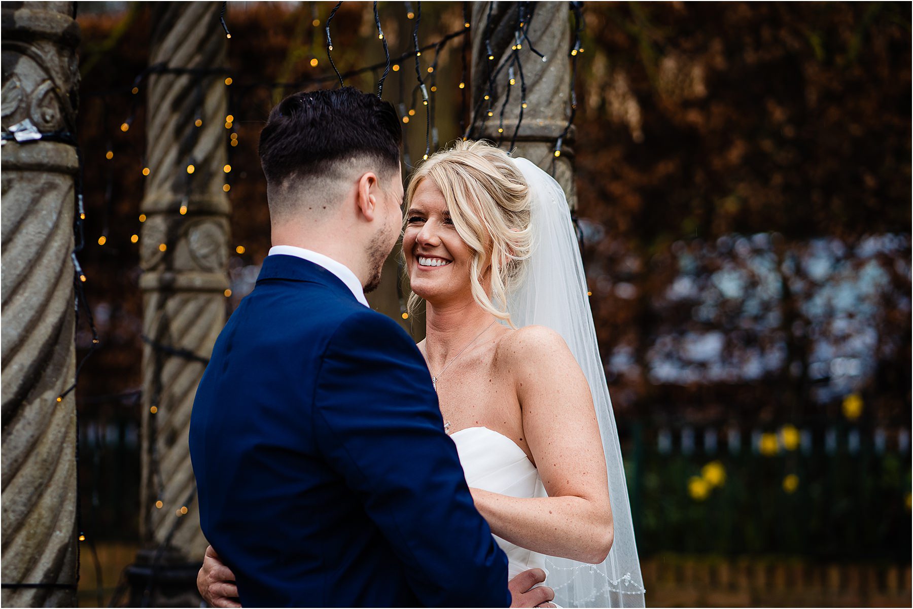 bride and groom portraits at weston hall