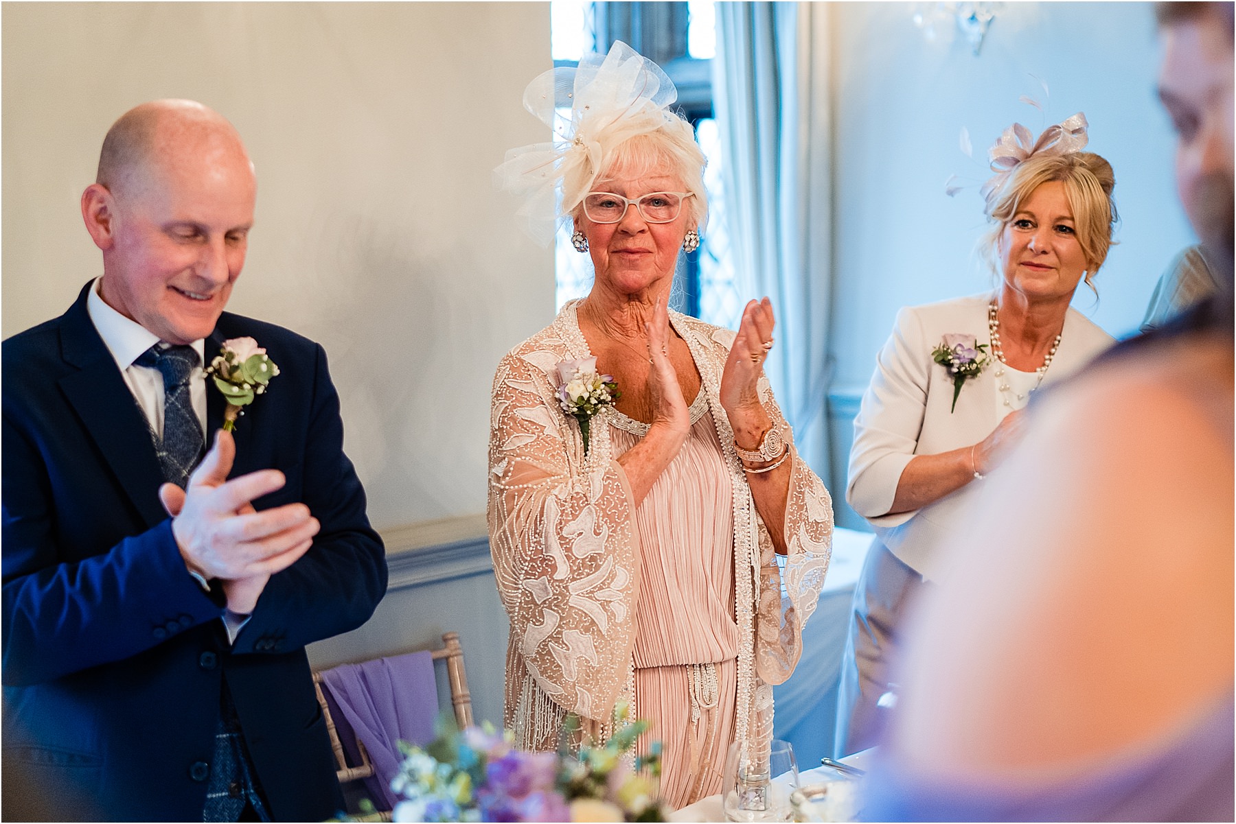 guests applaud