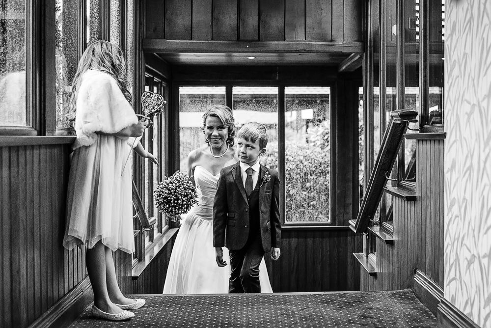 natural wedding photo