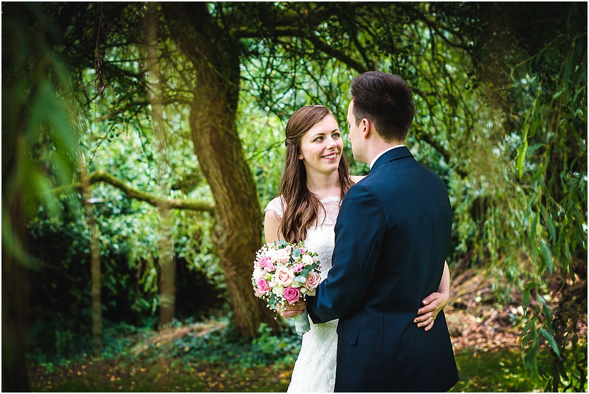 bride and groom portraits