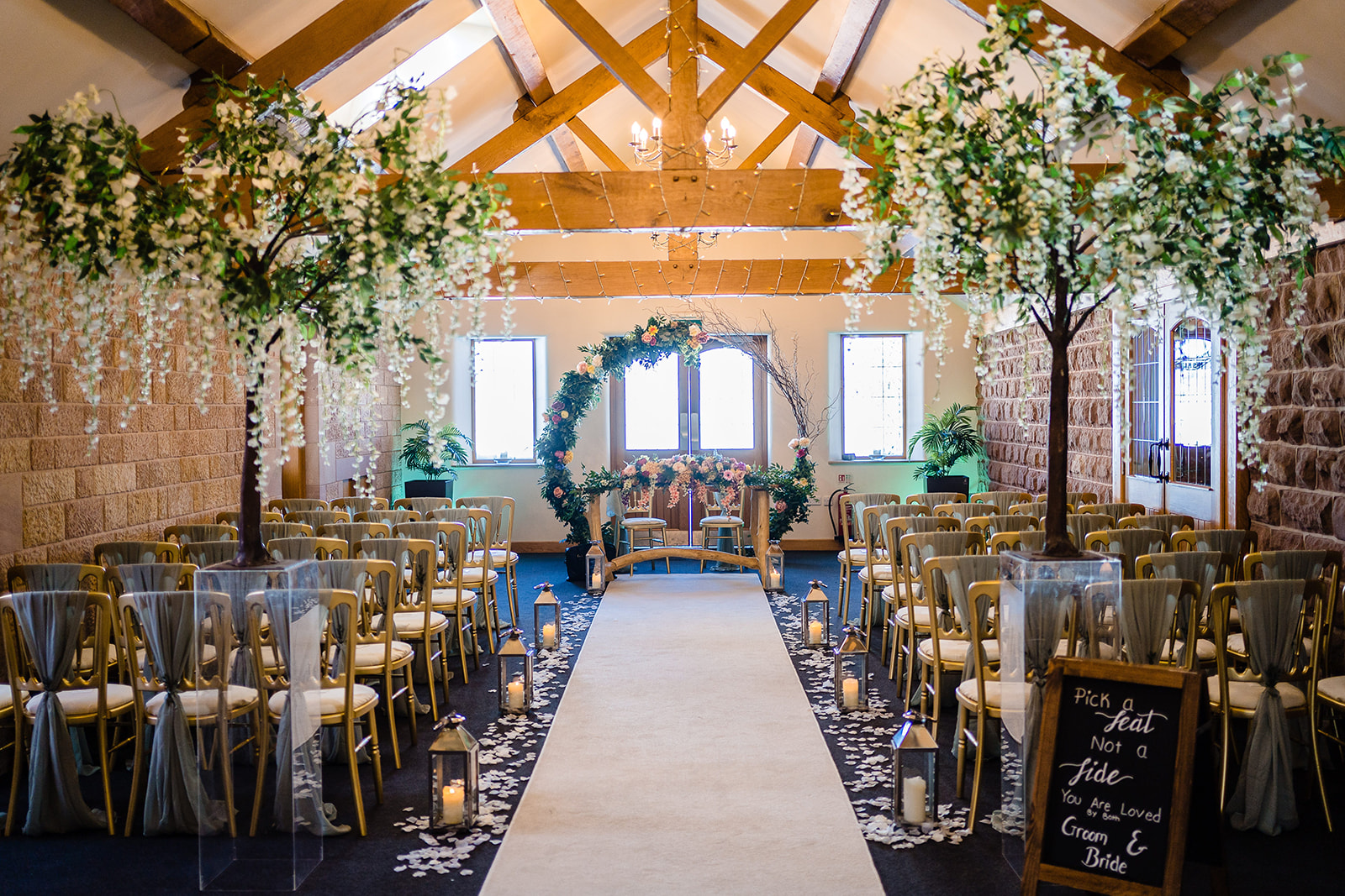 Heaton house farm wedding venue