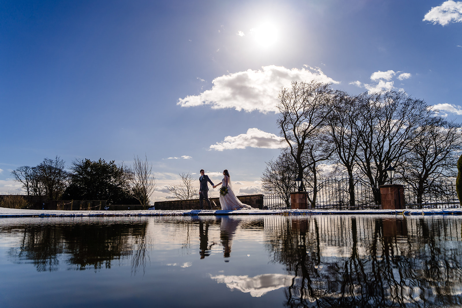couple portraits at Heaton house farm