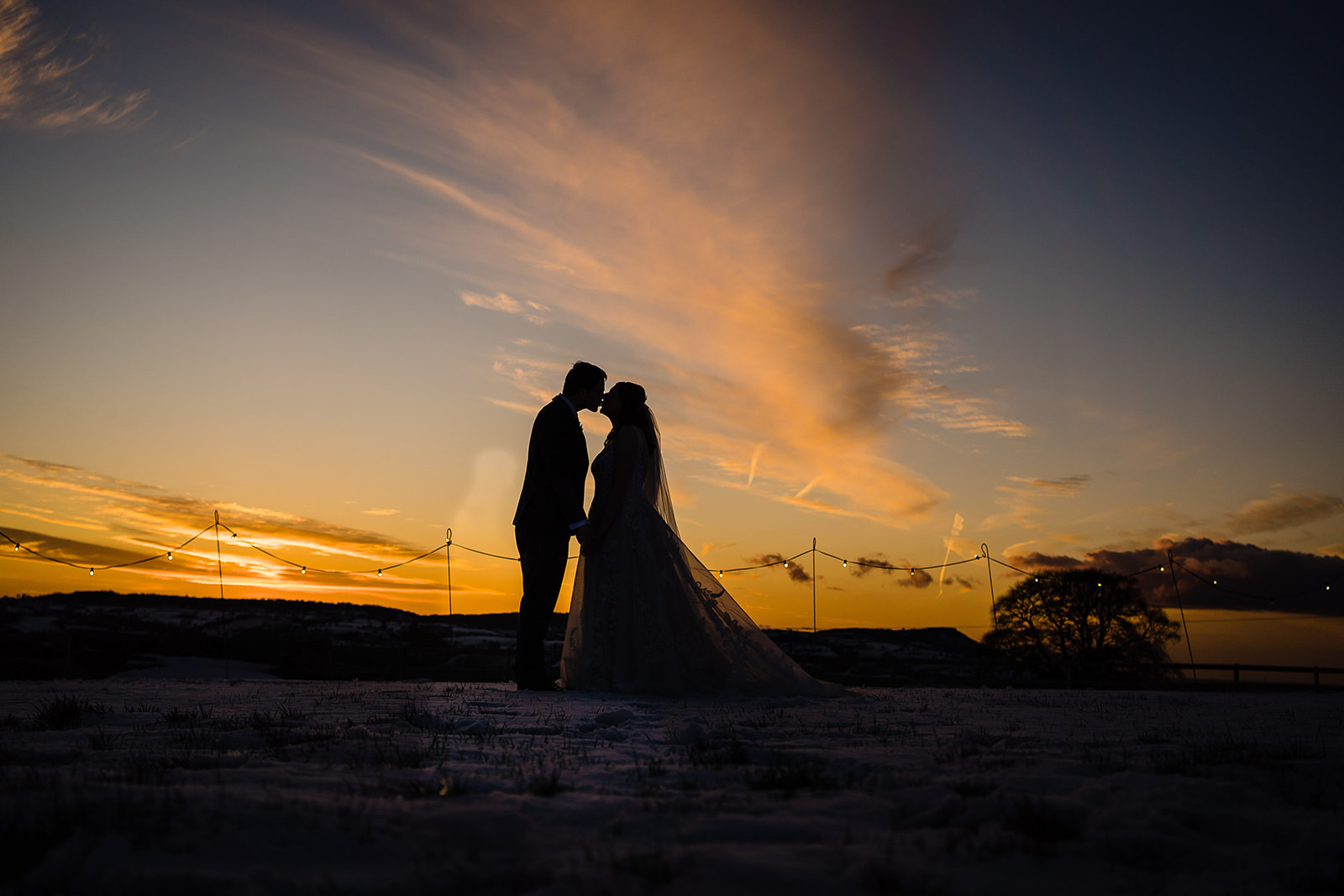 Heaton house farm sunset