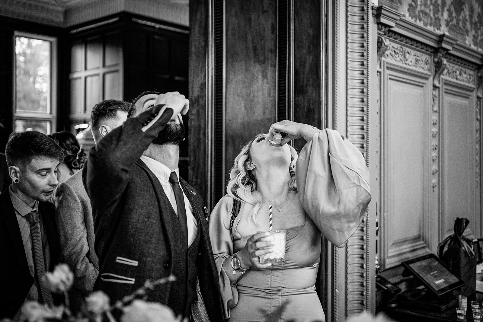 couples doing shots