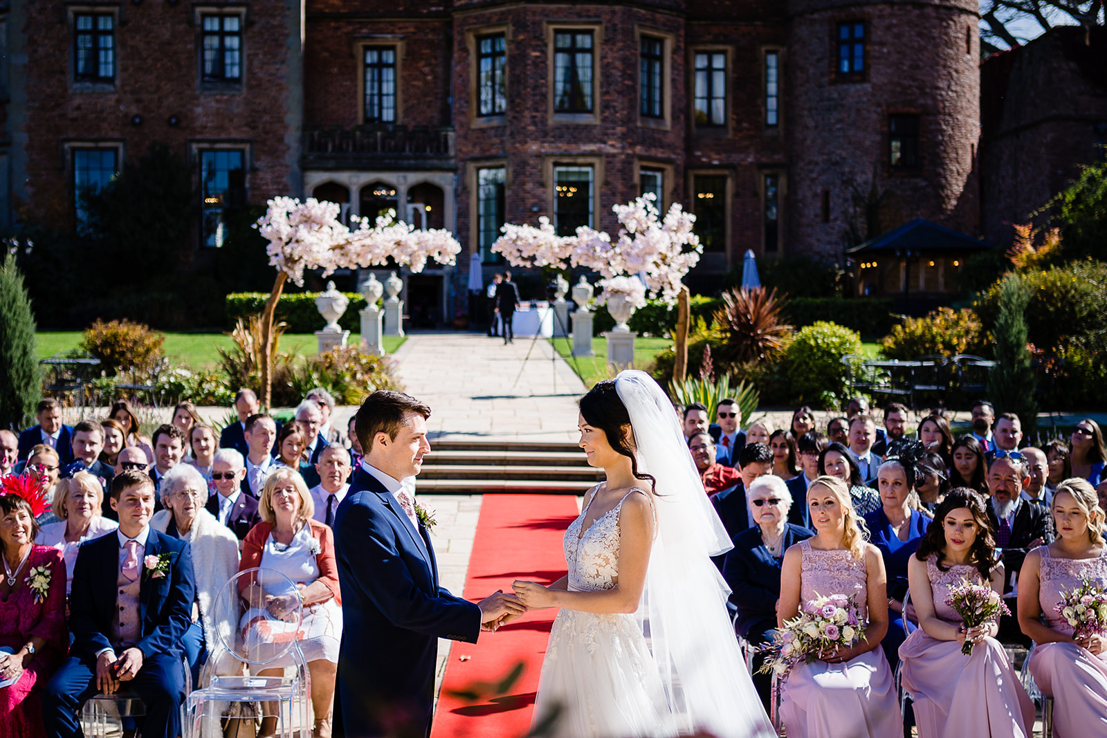 outdoor wedding ceremony