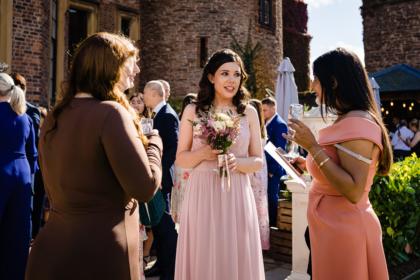 guests mingling