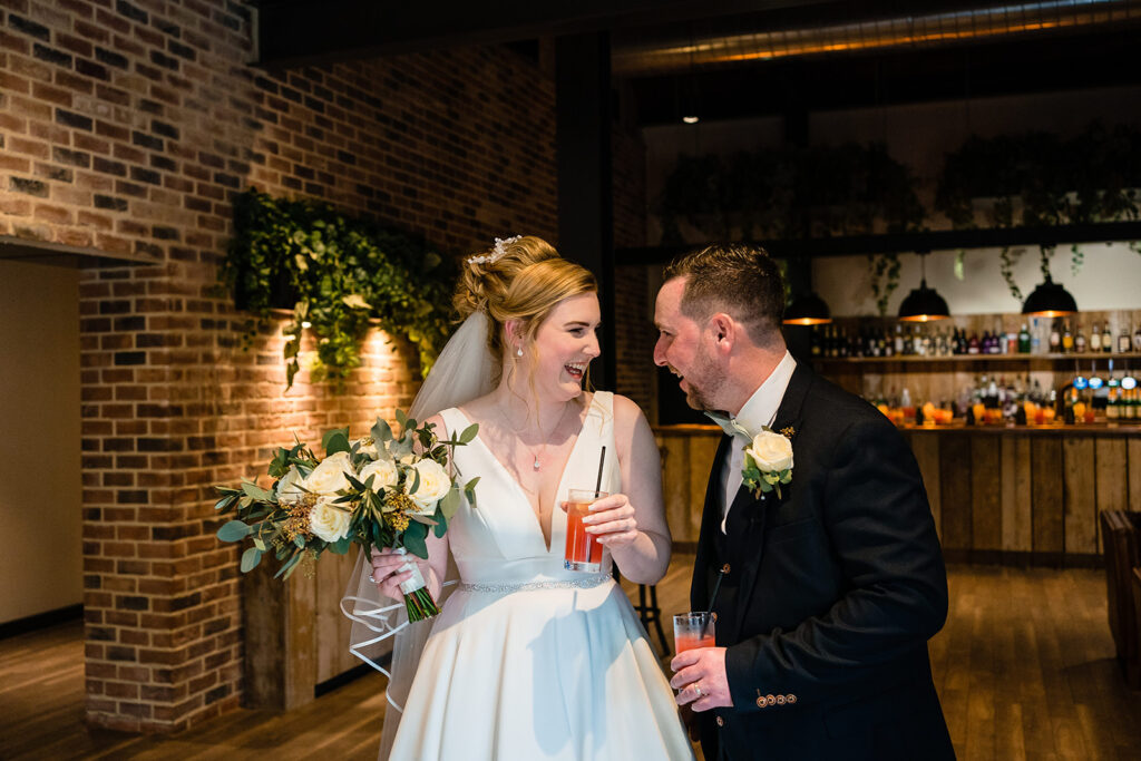 bride and groom