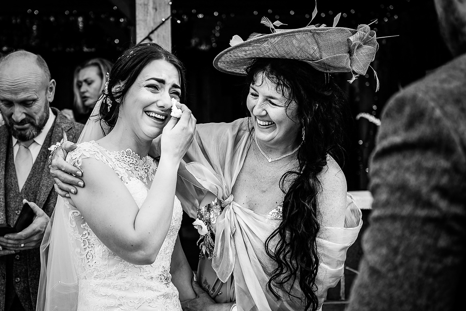 emotional bride