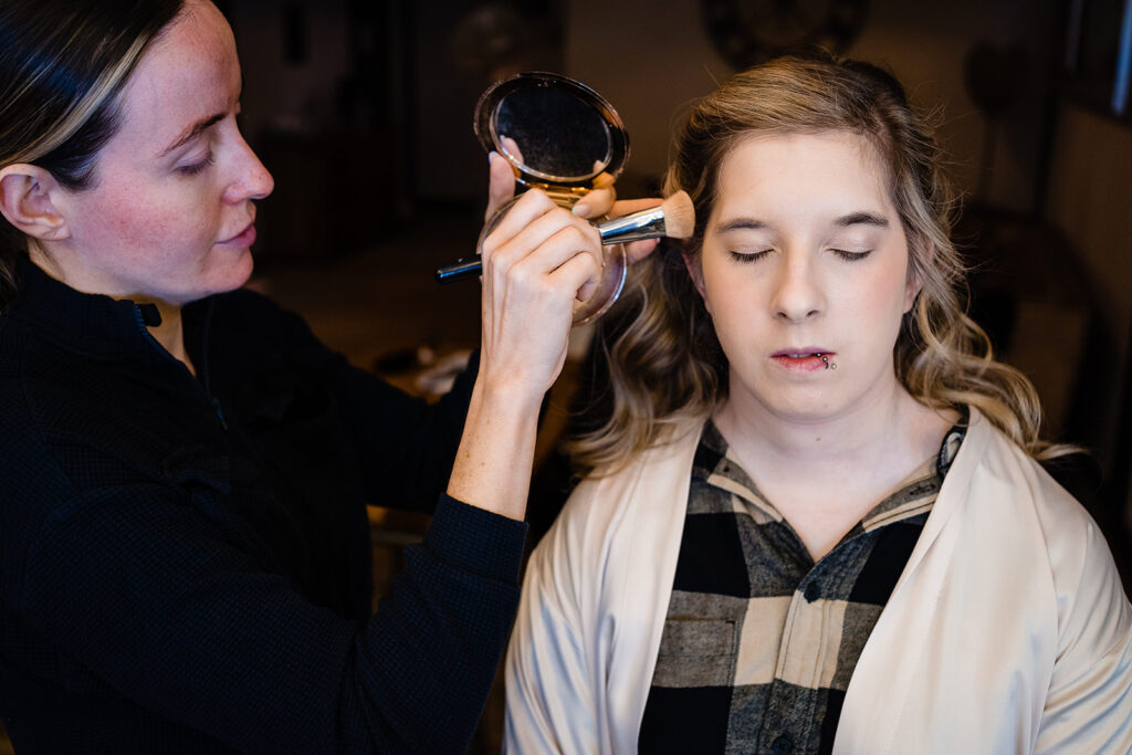bridal prep
