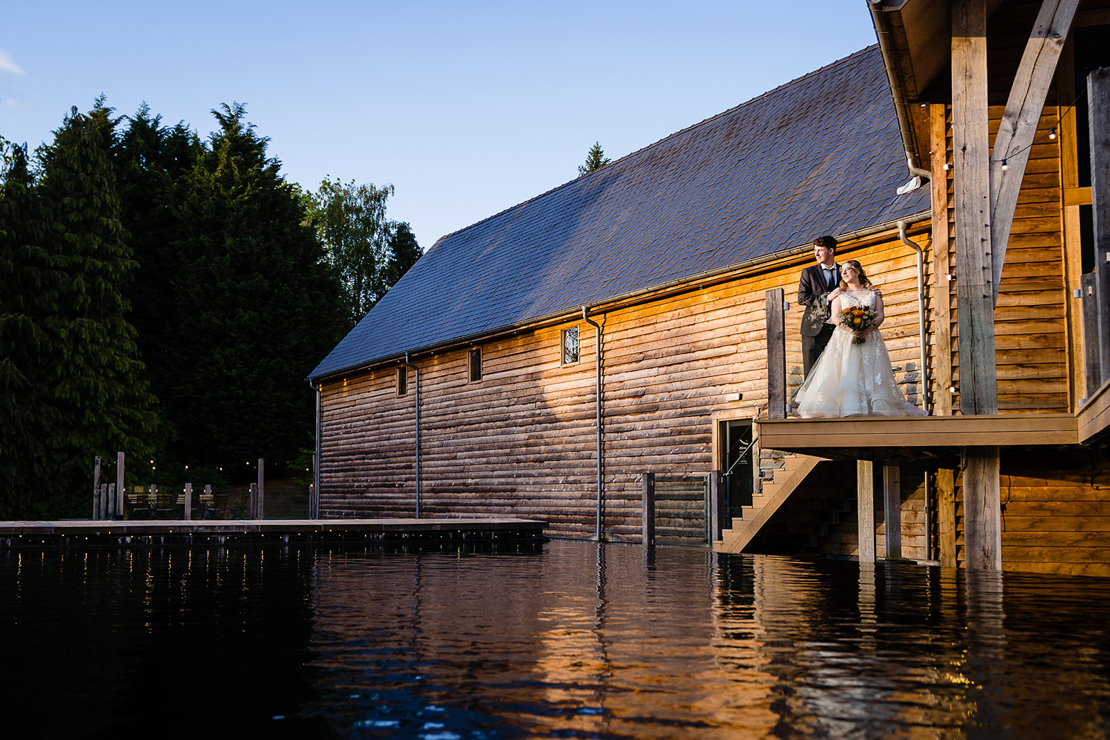 wedding photography at the mill barns