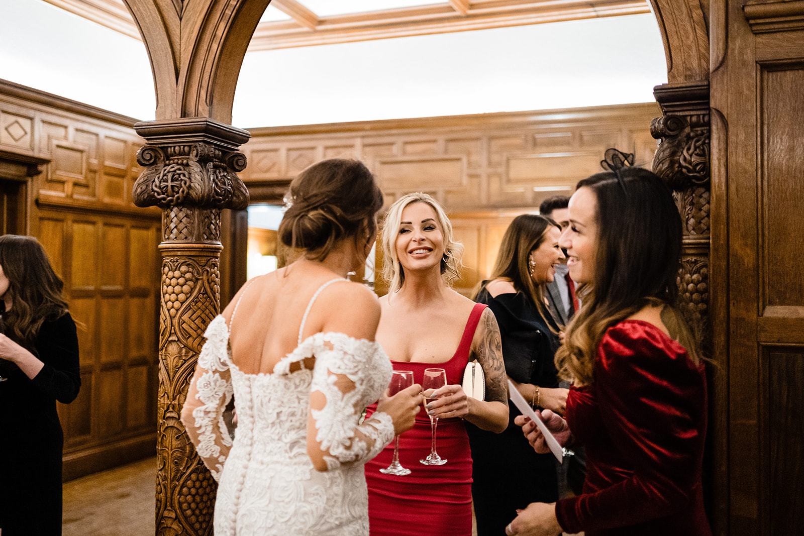 natural wedding photos