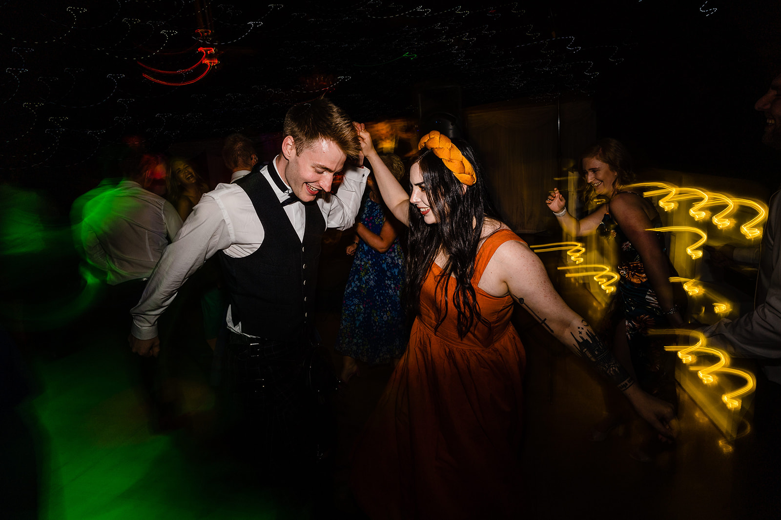 evening dancing