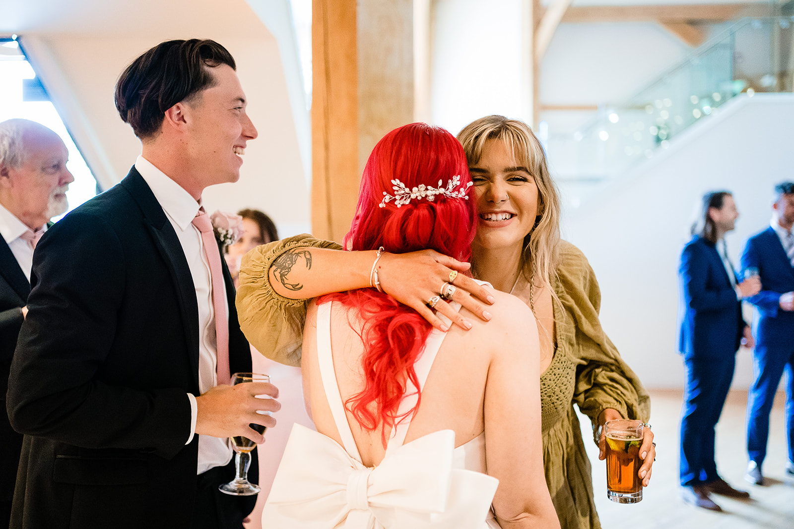 natural wedding photos