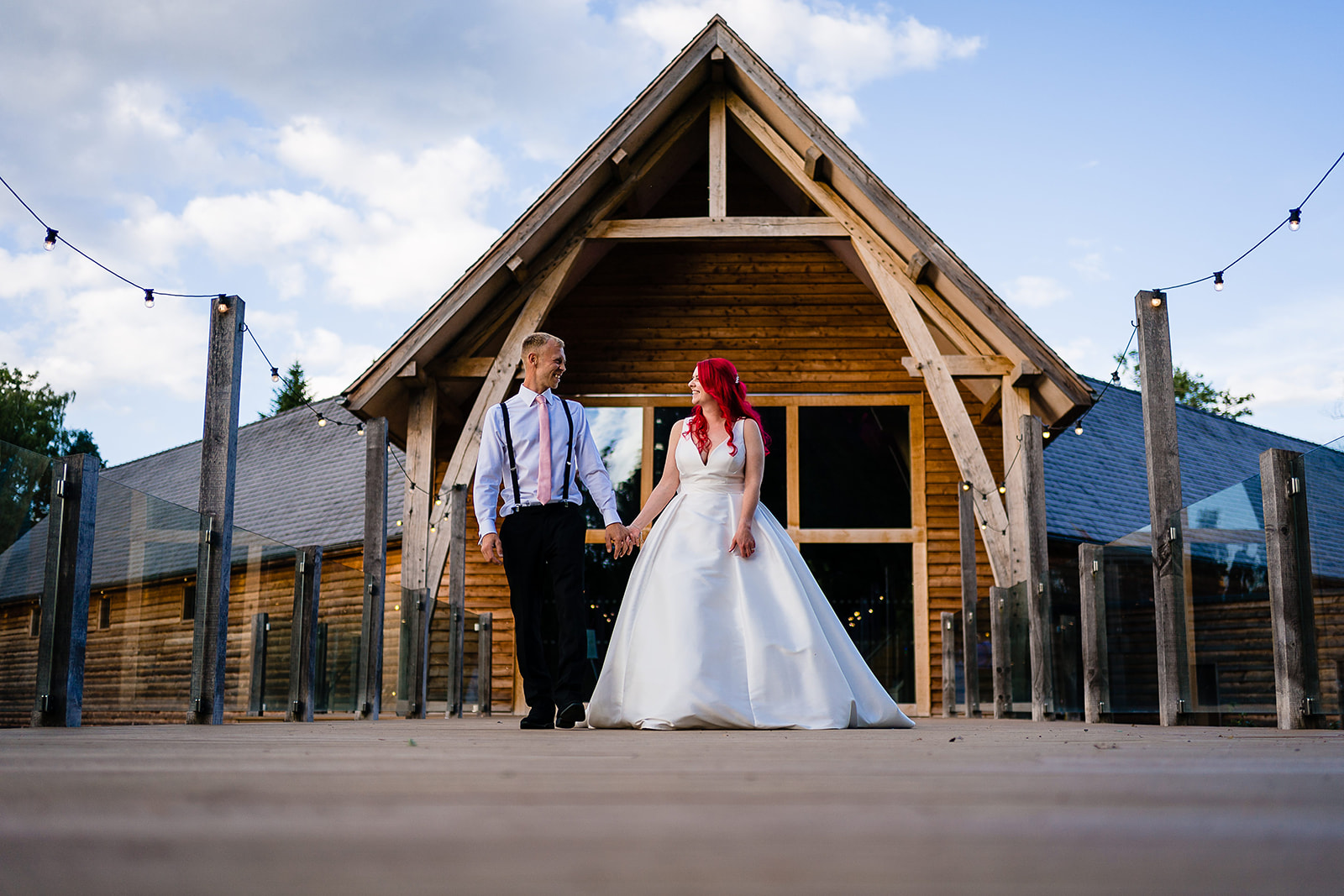 bride and groom portraits