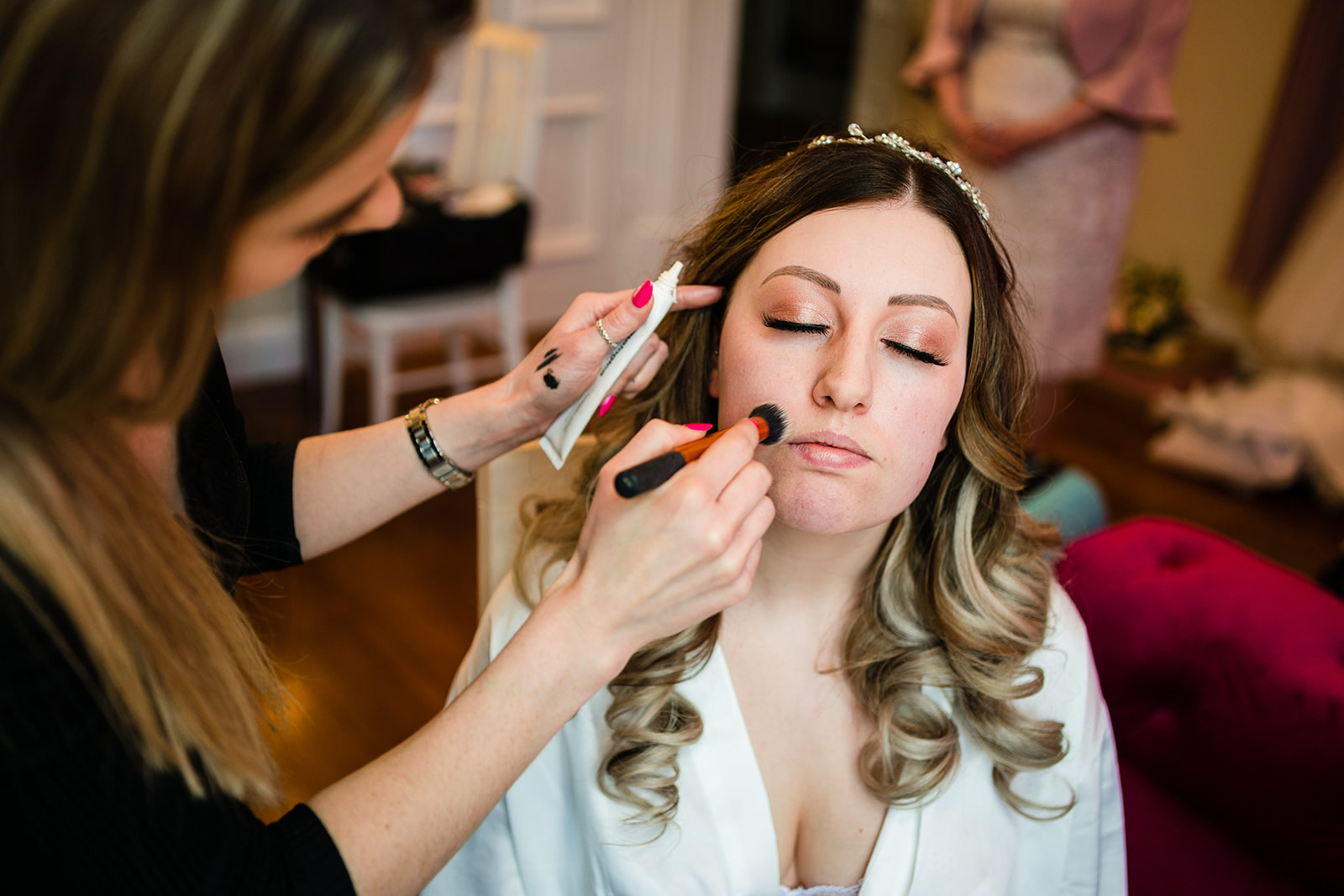 bridal prep