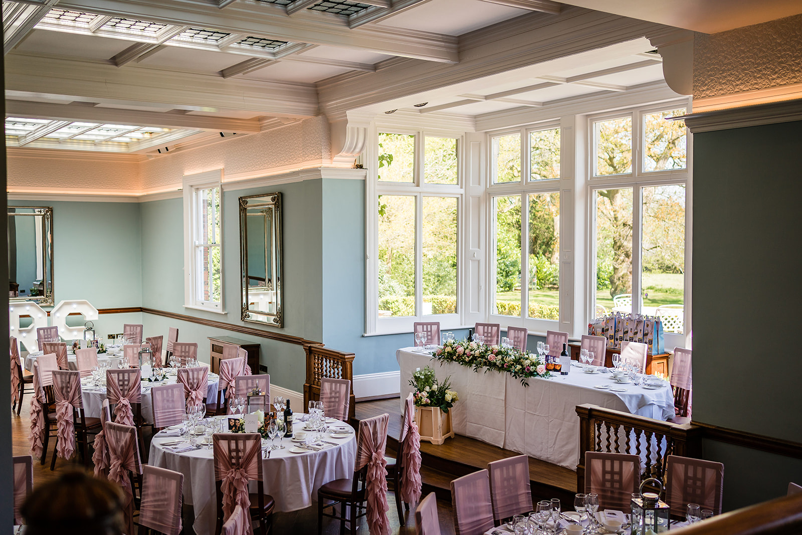 Pendrell hall wedding breakfast
