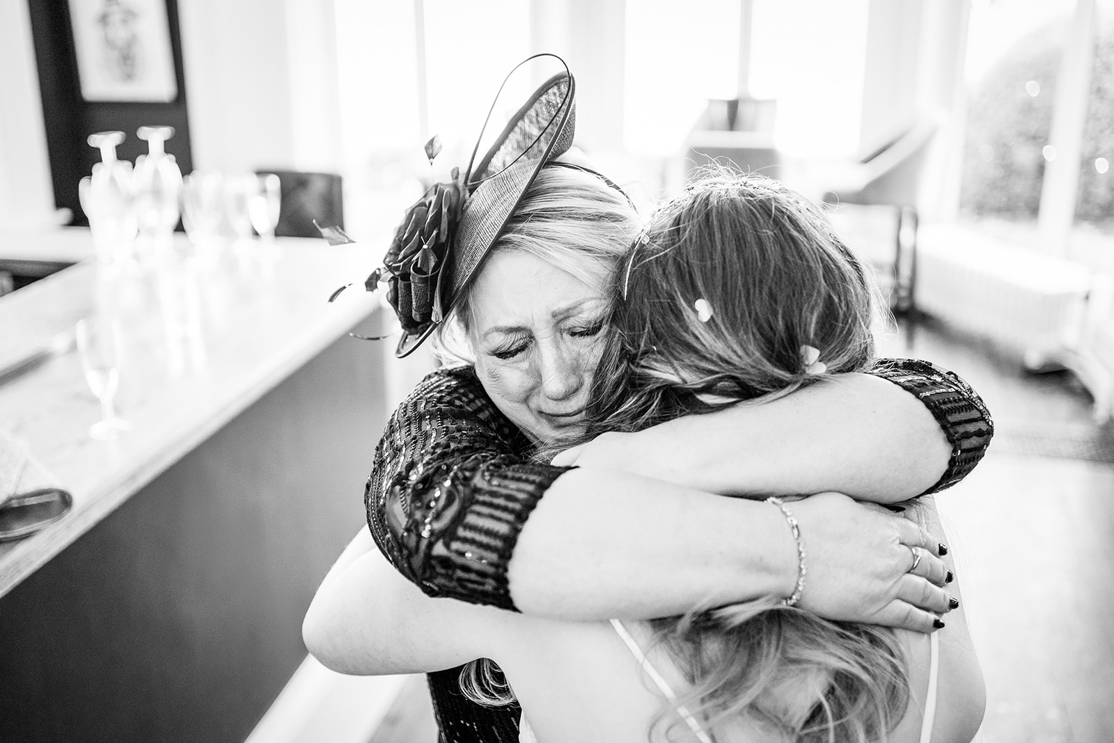 bride and mother of the groom moment