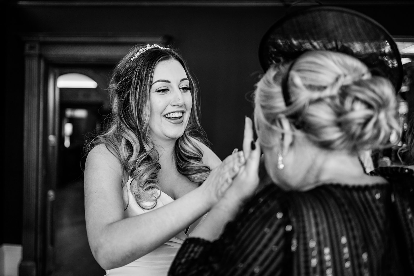 bride and mother of the groom moment