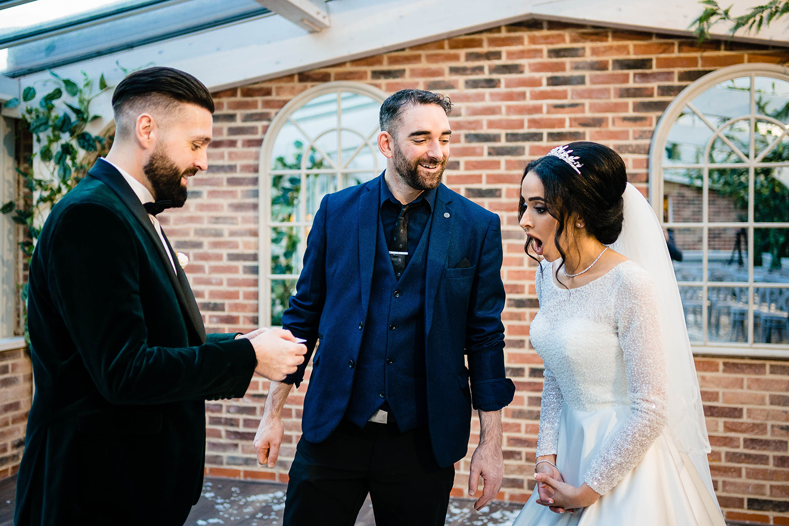 magic show at wedding