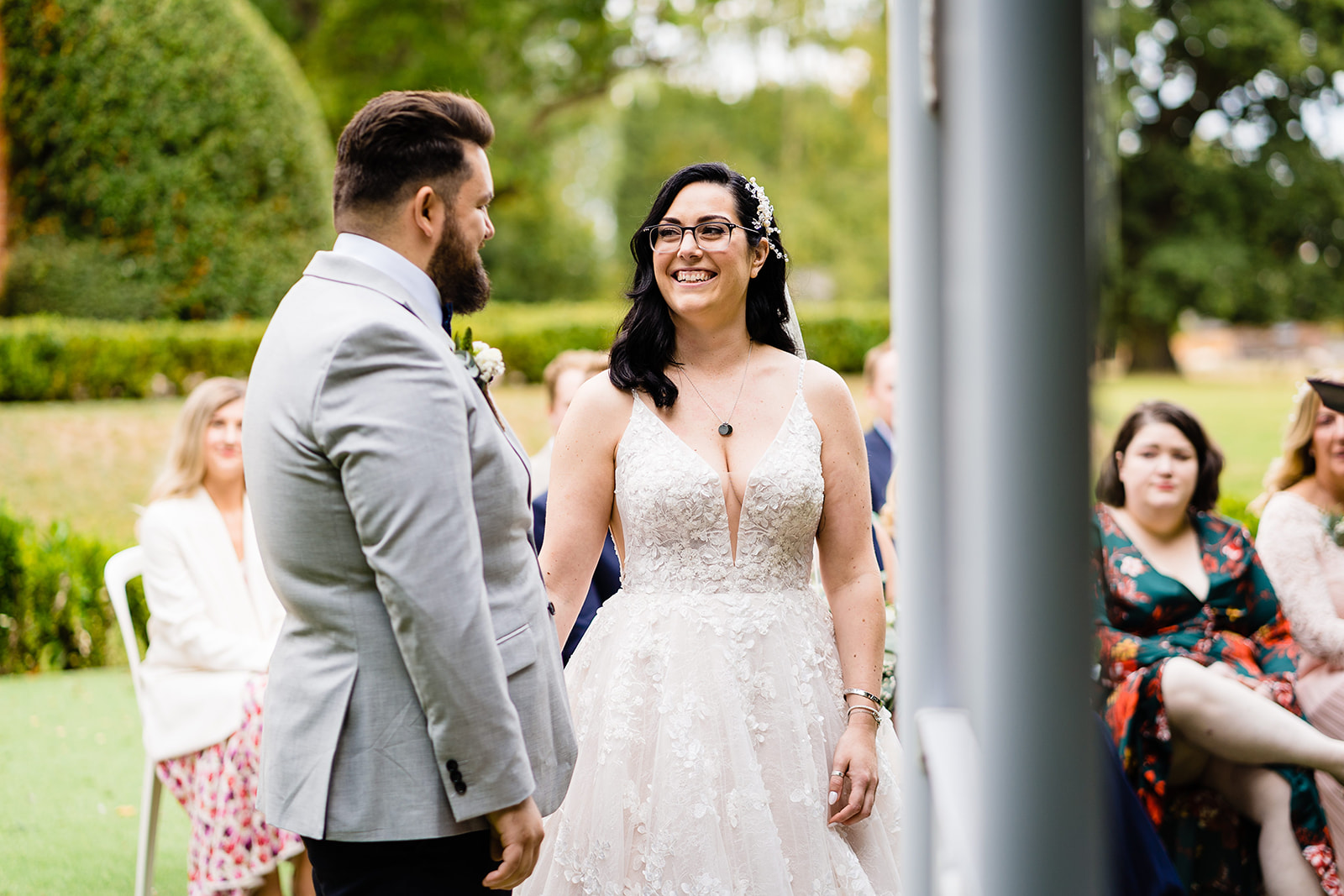 outdoor wedding at pendrell hall