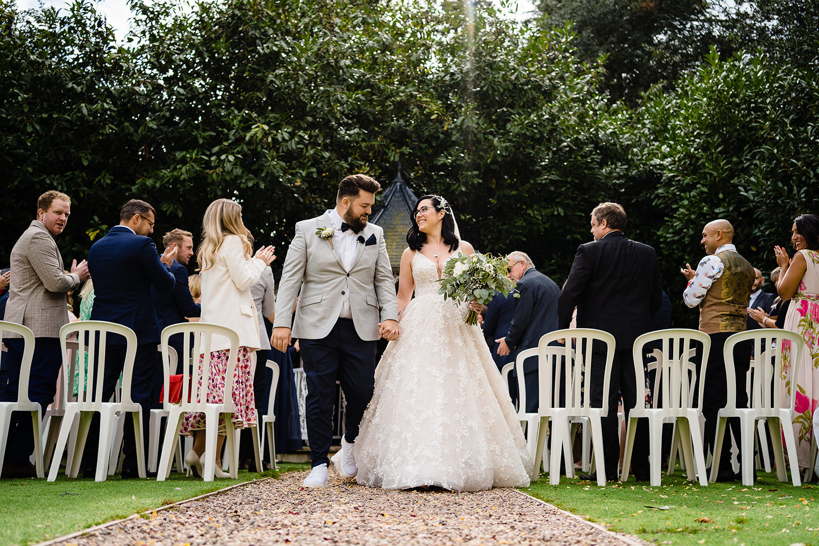 outdoor wedding at pendrell hall